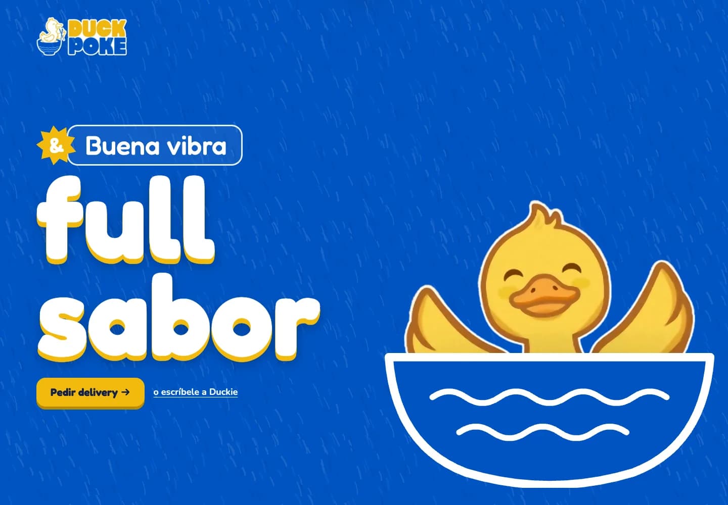 Diseño de la web de Duck Poke